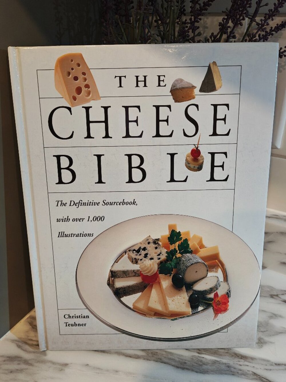 The Cheese Bible Hardcover Cookbook Illustrated Cheese Encyclopedia Gourmet Food